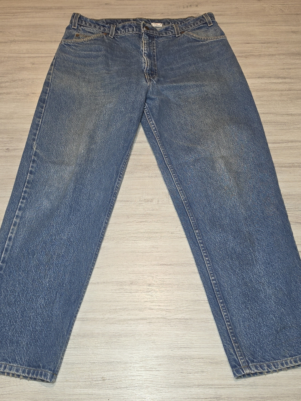 Vintage Levi's 550 Orange Tab Relaxed Fit Tapered Jeans Men's Size 36x30